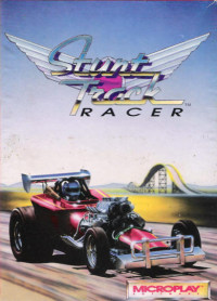 Stunt Track Car Racer Commodore 64 US box art
